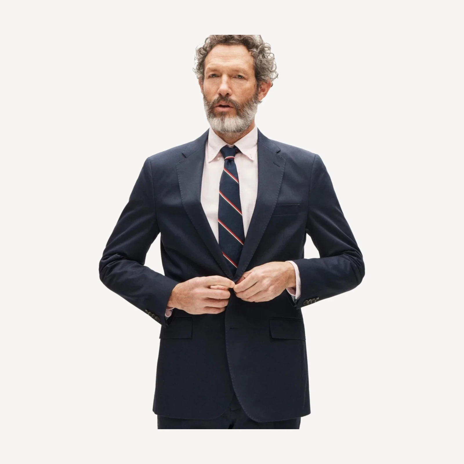 Ludlow Slim-fit suit jacket in Japanese cotton chino