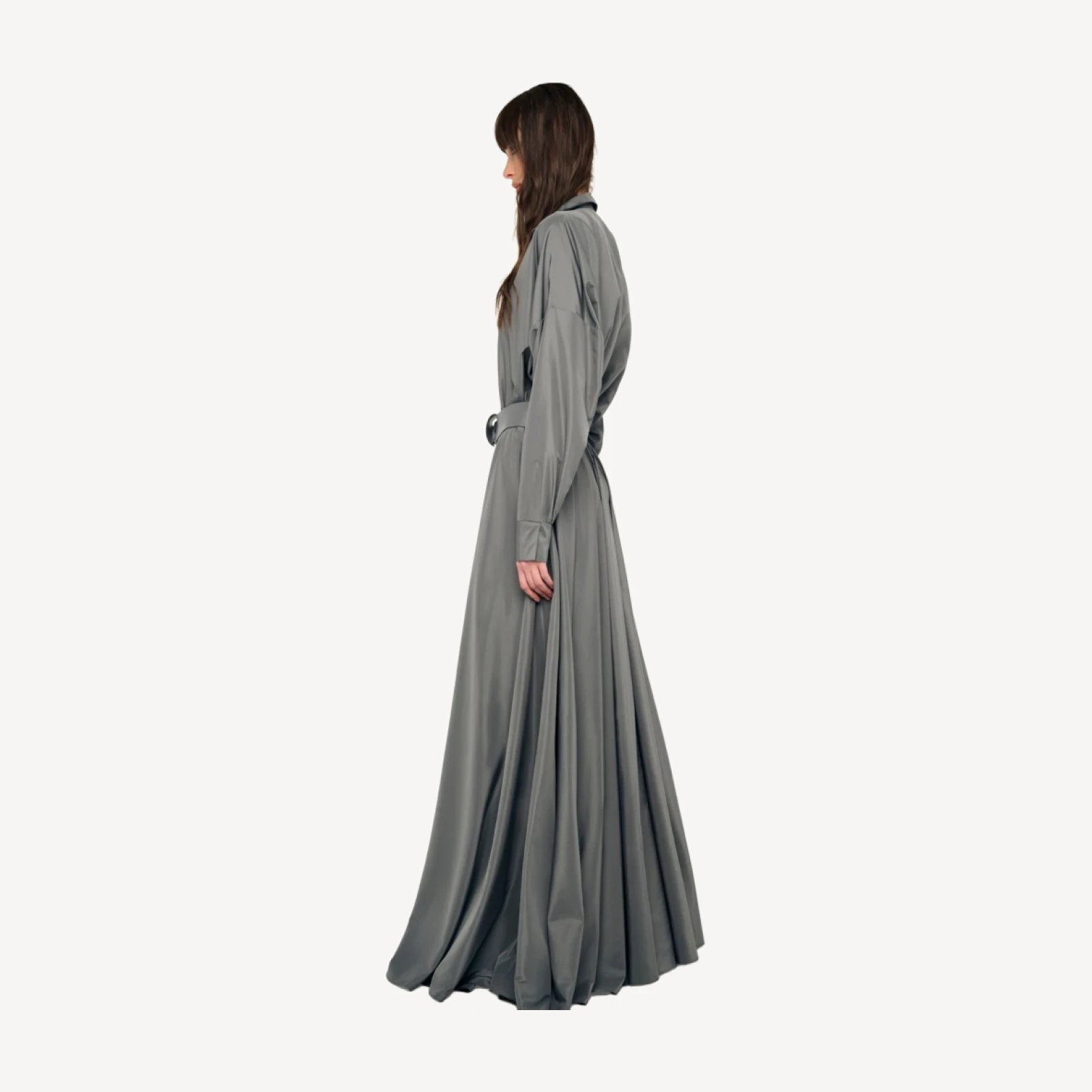 FLARED SKIRT TO FLOOR