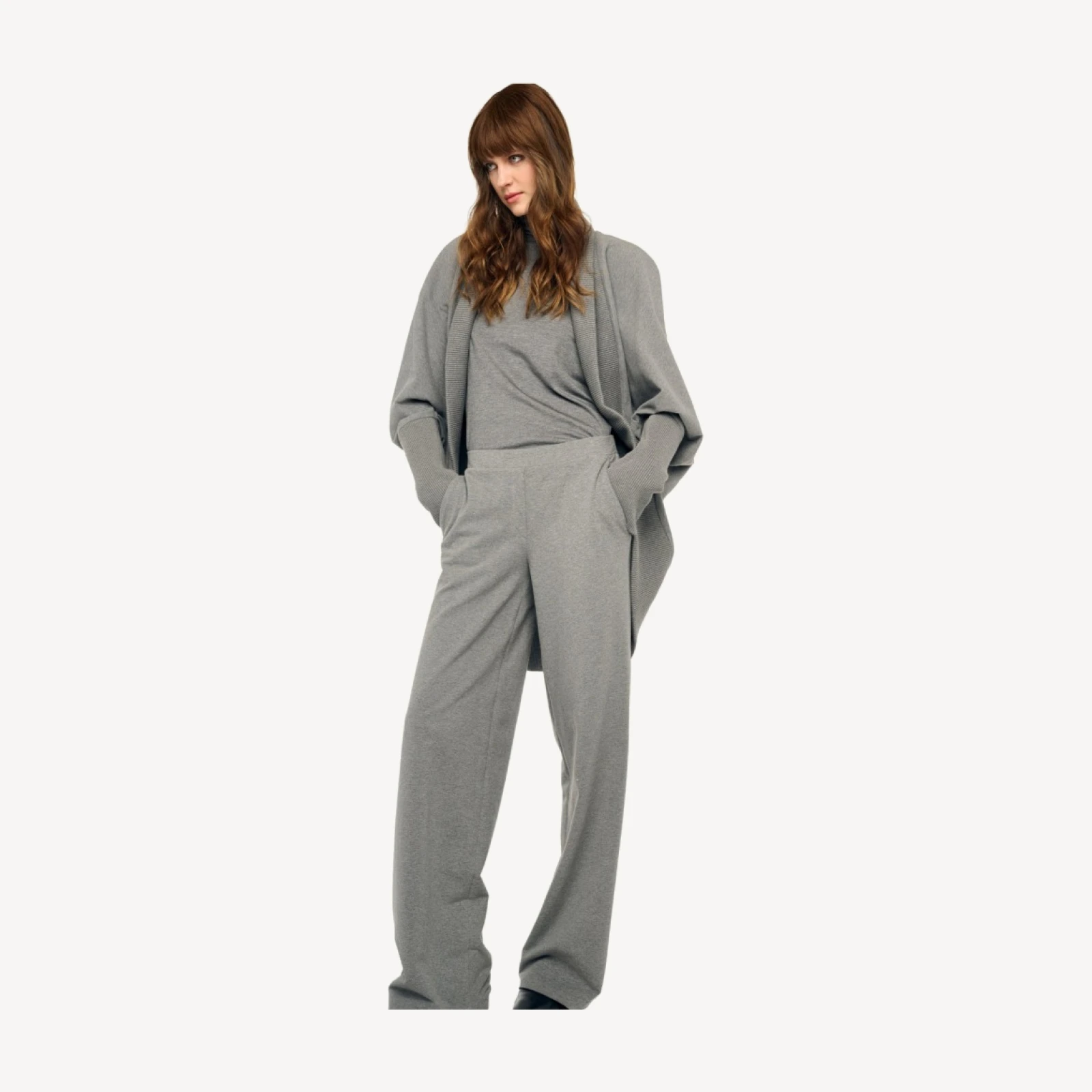 FLAT FRONT WIDE PANT