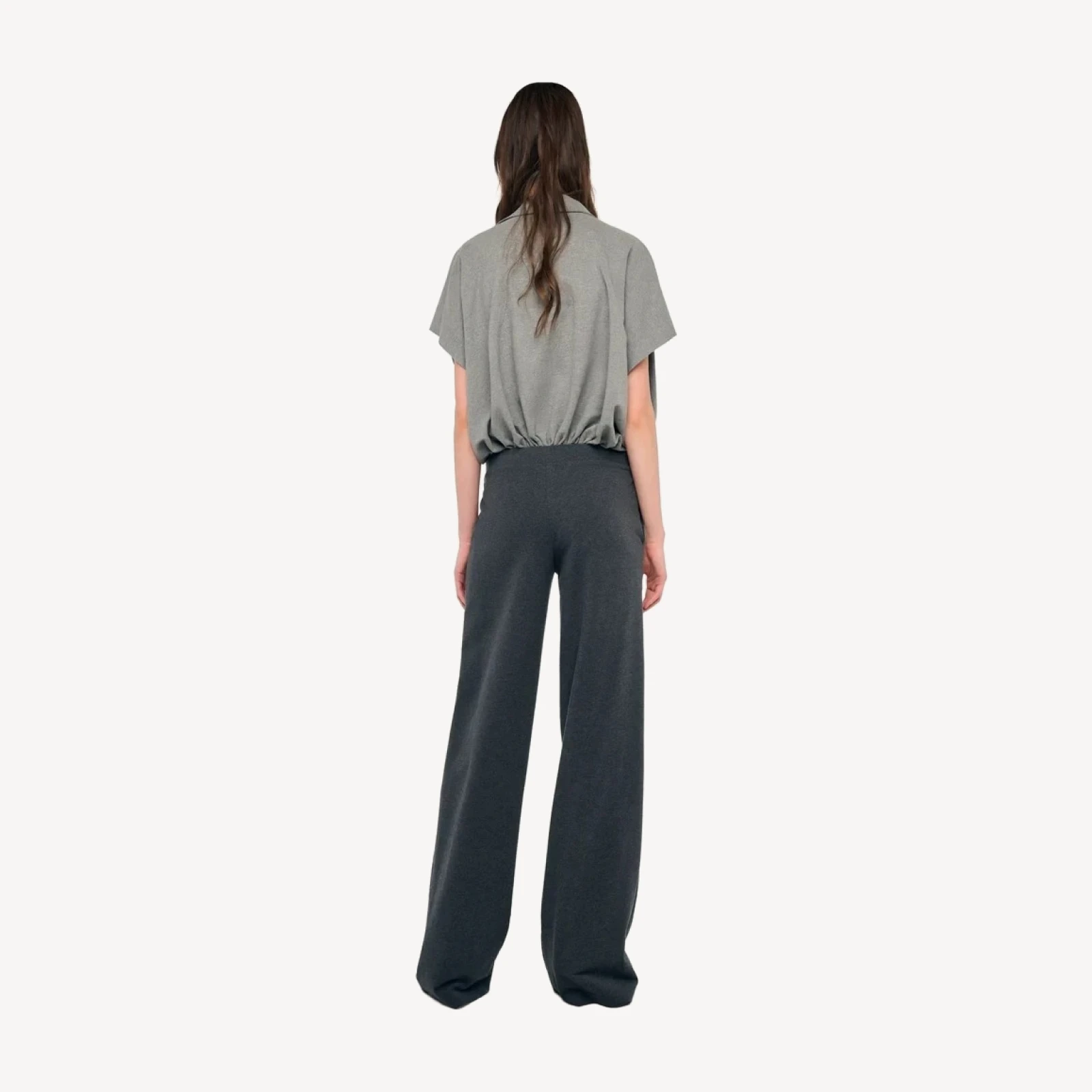 FLAT FRONT WIDE PANT