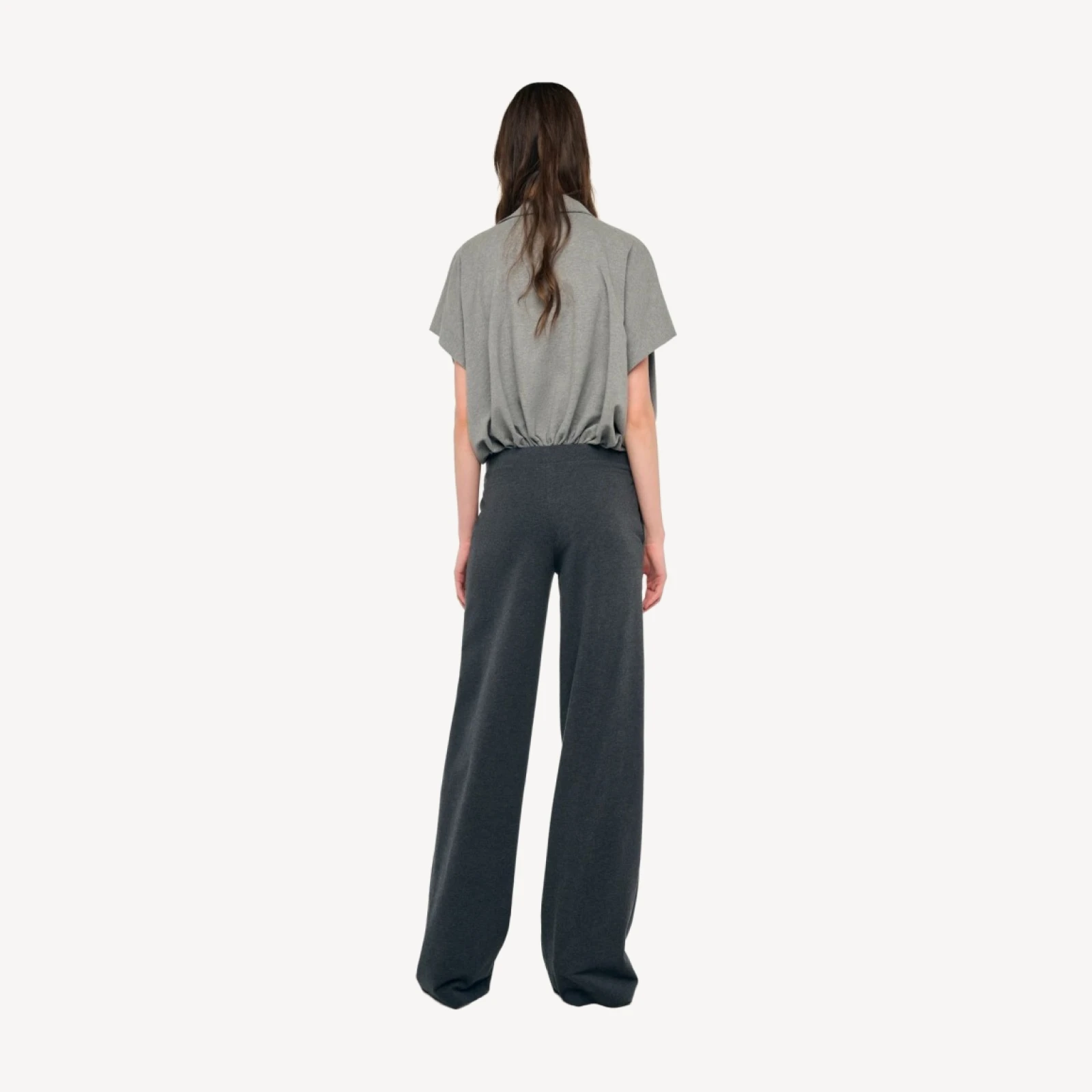 FLAT FRONT WIDE PANT