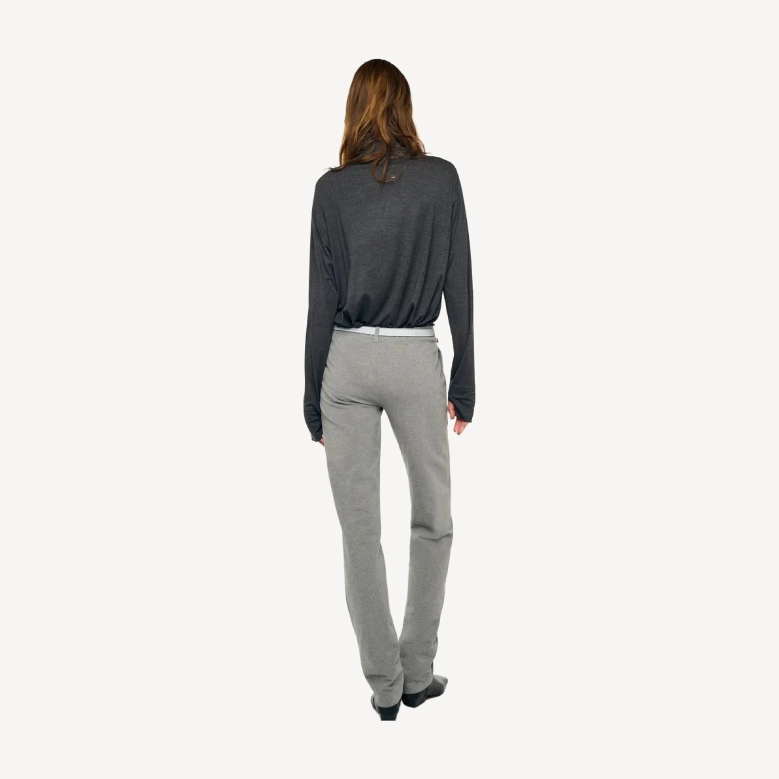 LONG SLEEVE TURTLENECK EASY FIT TOP