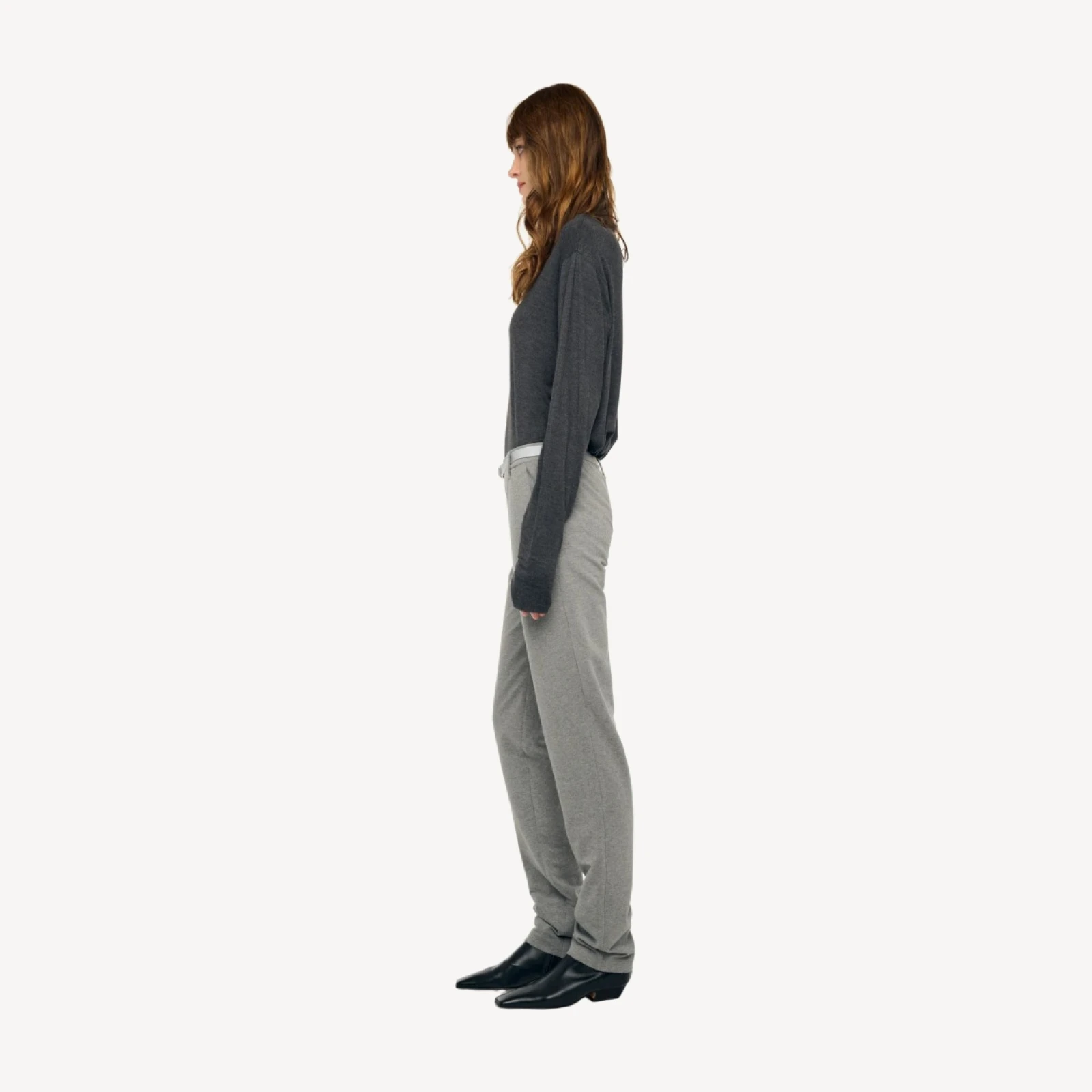 LONG SLEEVE TURTLENECK EASY FIT TOP