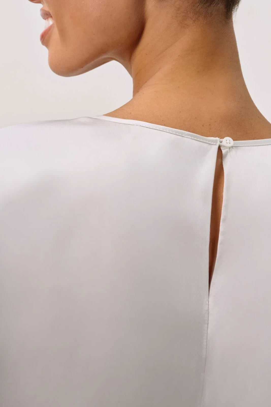 PENNY SILK TEE - MARBLE, photo 4