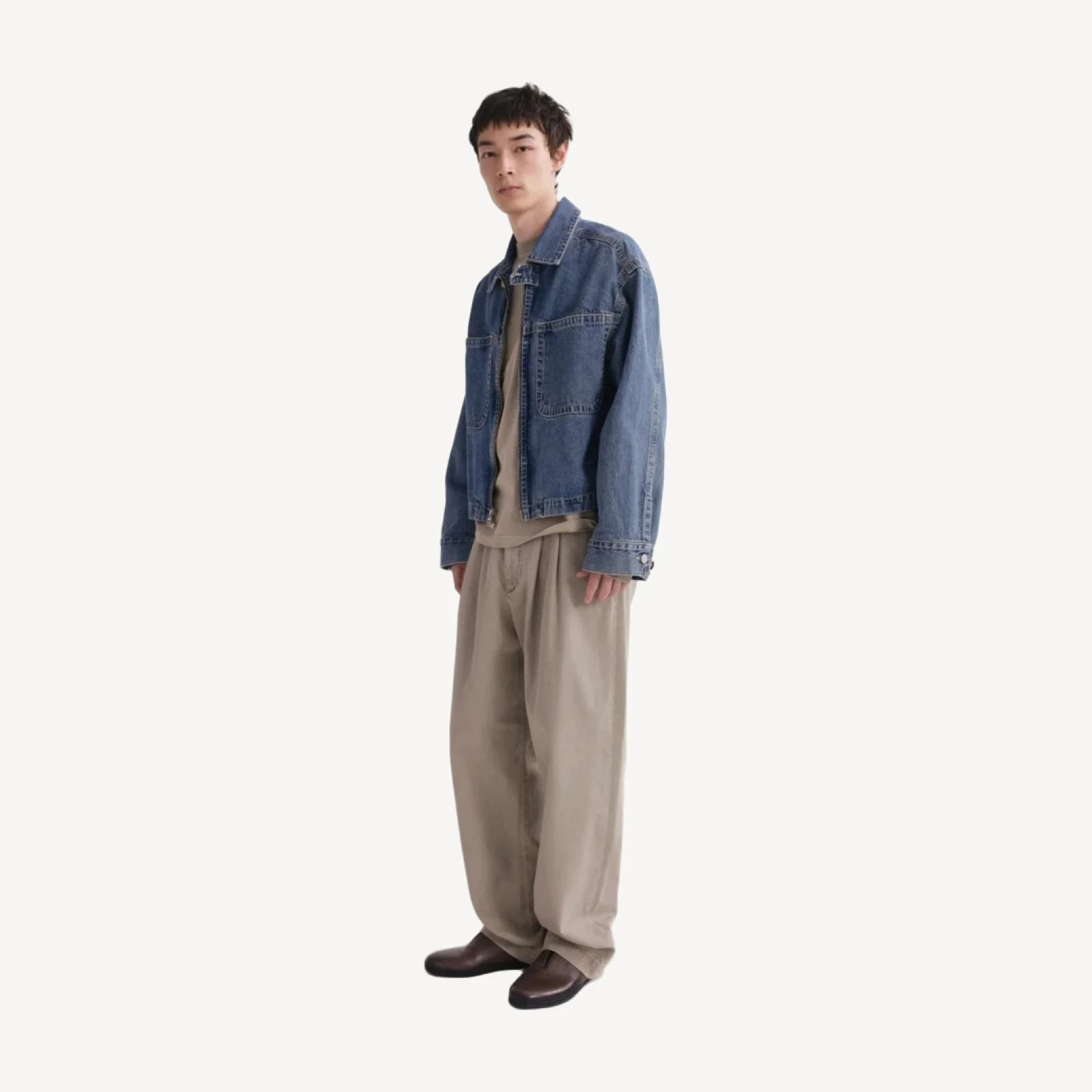 Slater Trouser in Wicker