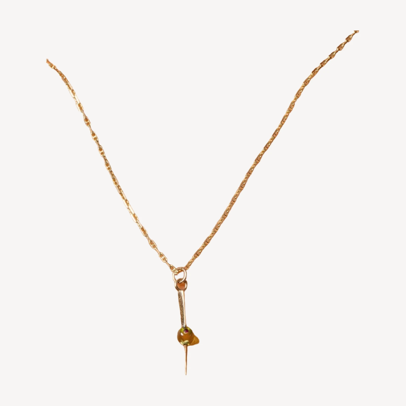 Martini Olive Charm
