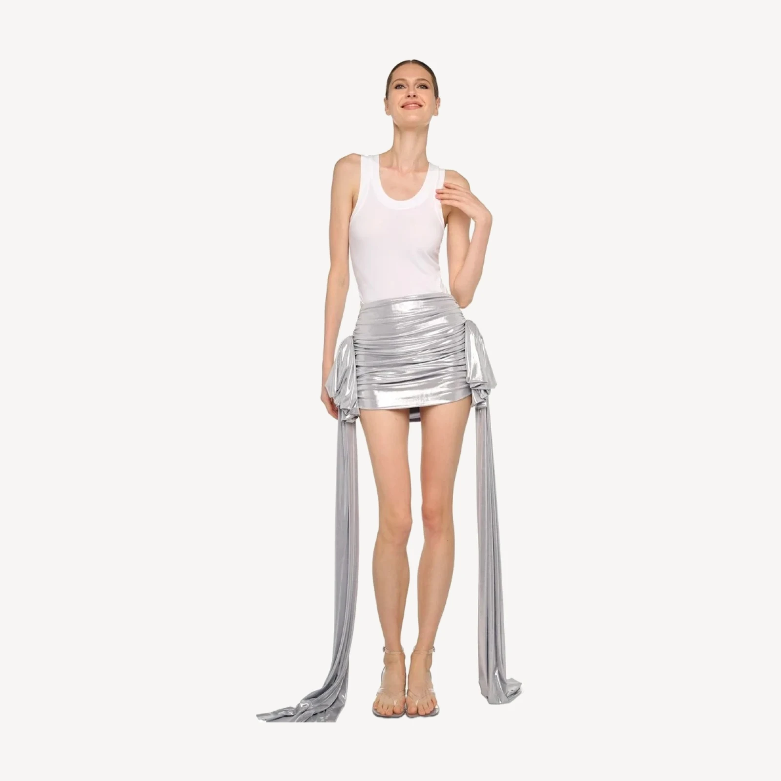 BILL PICKLEBALL SKIRT W/ BOW
