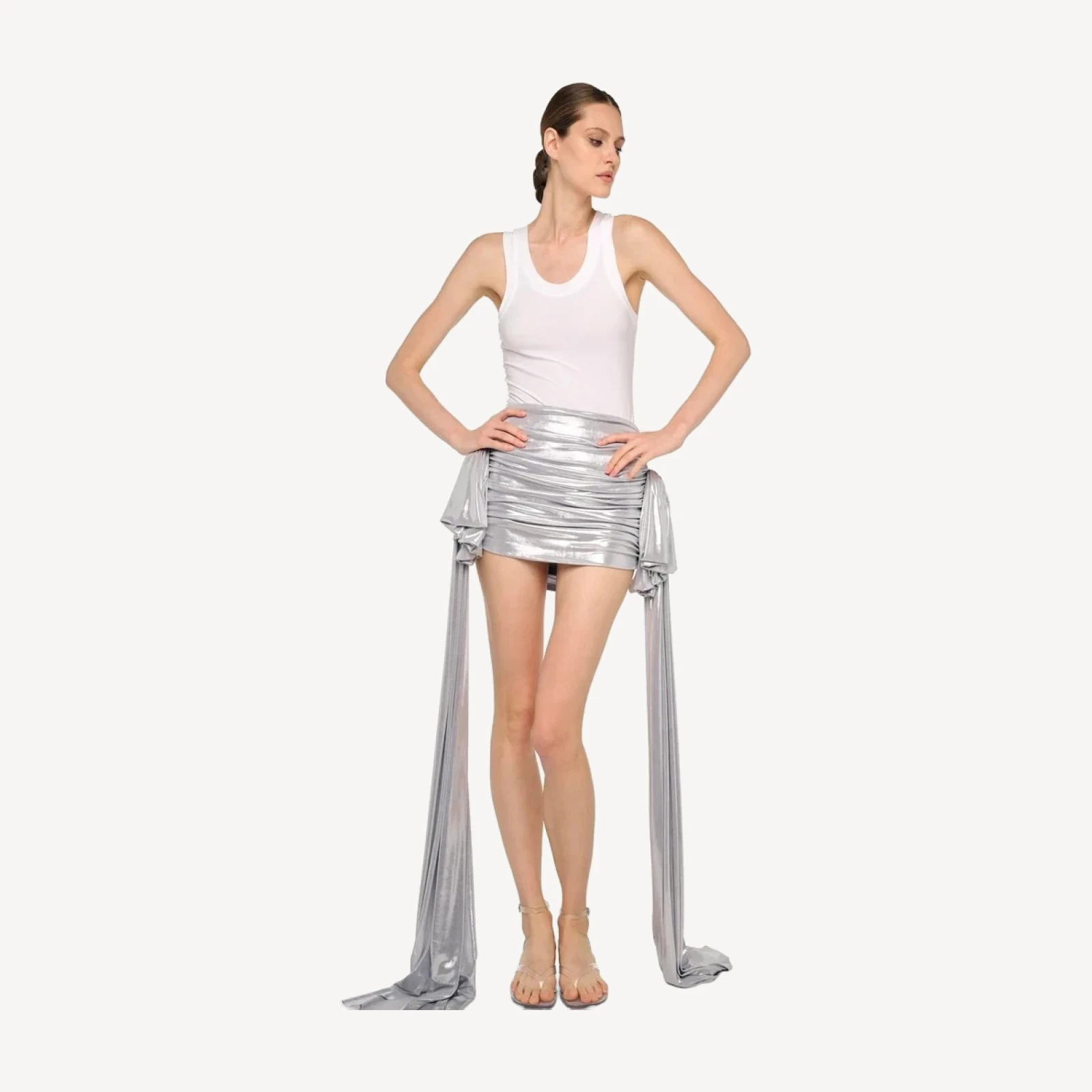 BILL PICKLEBALL SKIRT W/ BOW