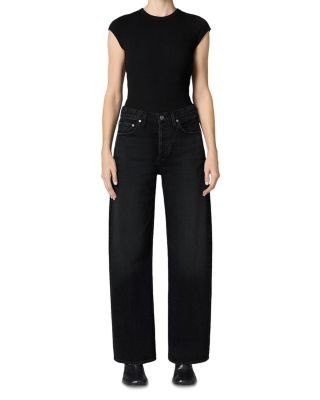 Agolde Arc Mid Rise Wide Leg Jeans in Phase