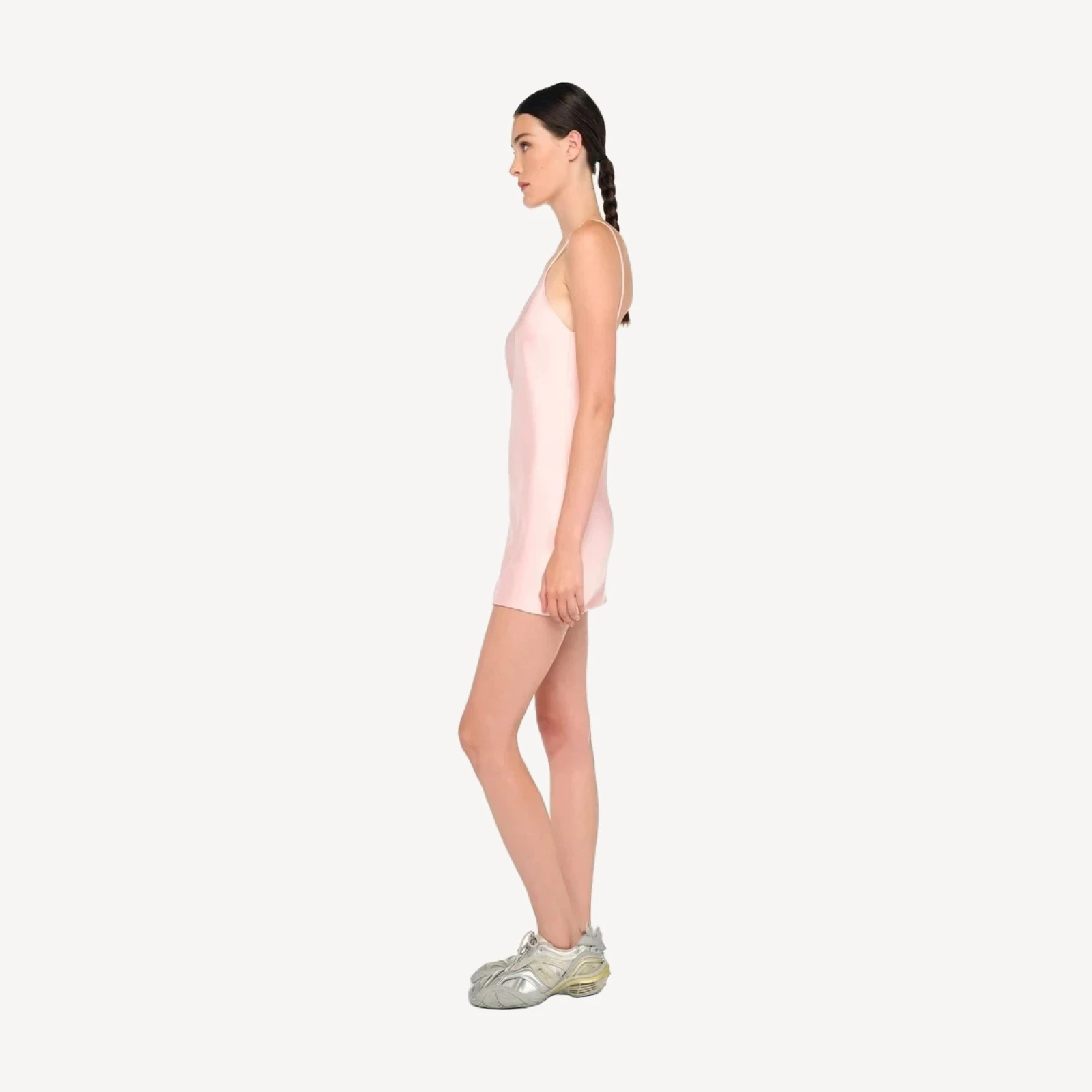 BIAS SLIP MINI DRESS