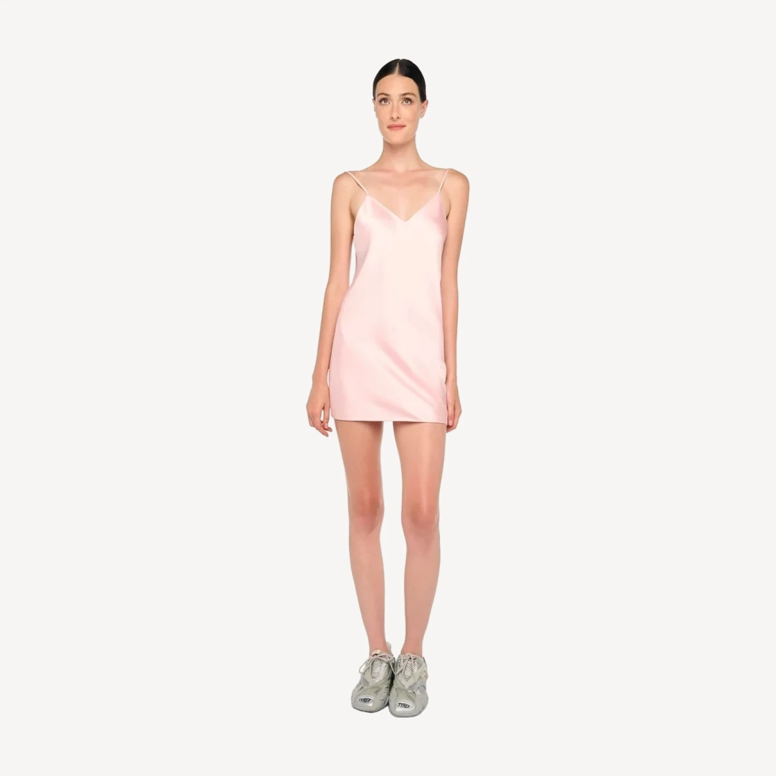 BIAS SLIP MINI DRESS