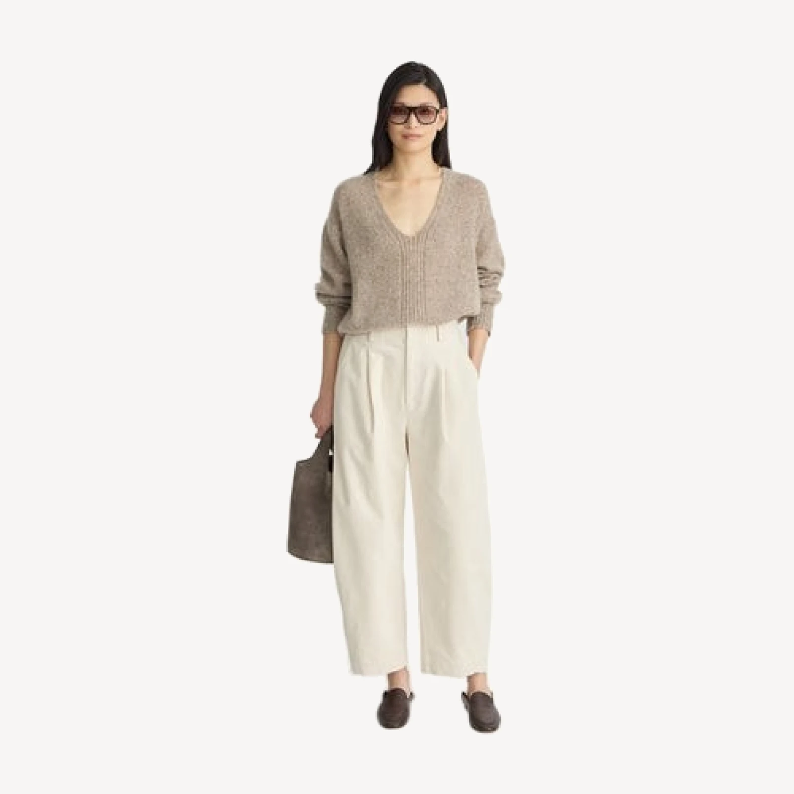 Bari Crop Corduroy Trouser