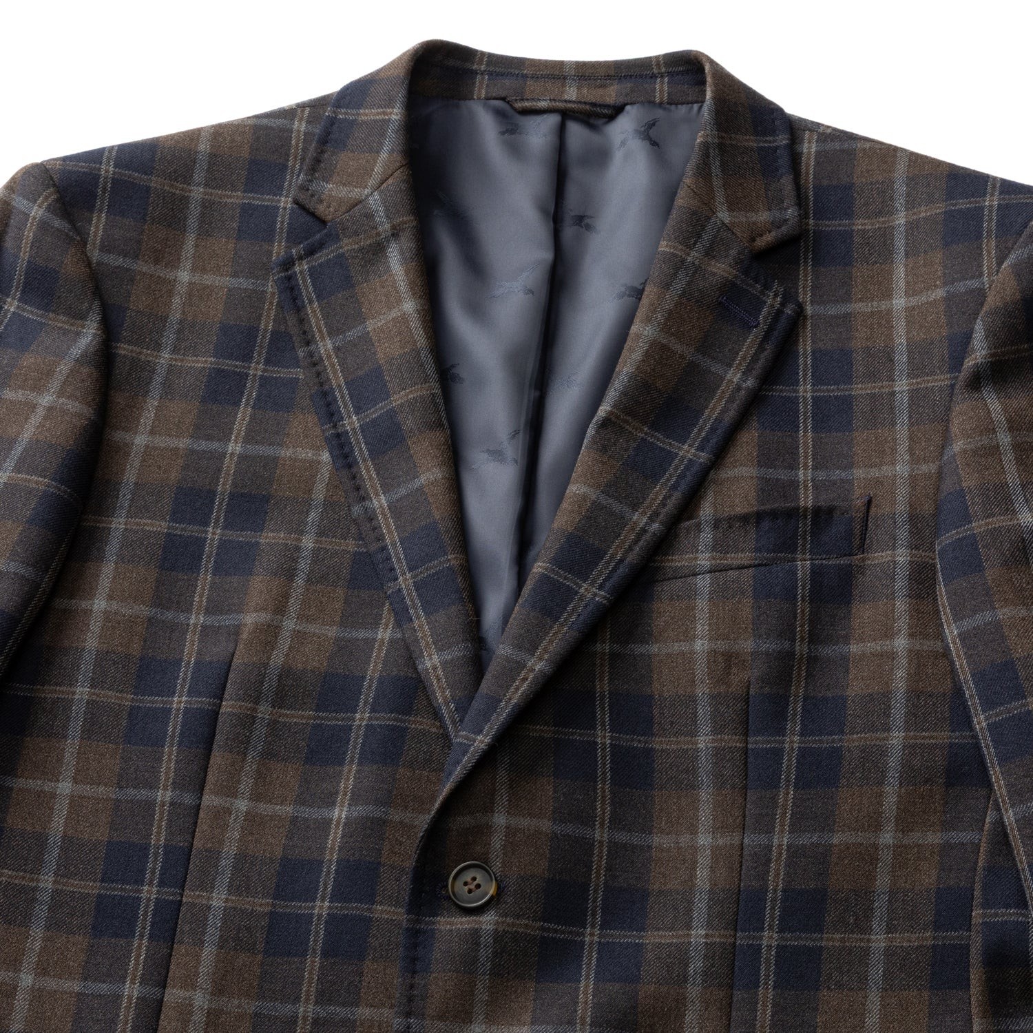 Sutherland Plaid Sport Coat - Coming Soon - Deep Navy, photo 5