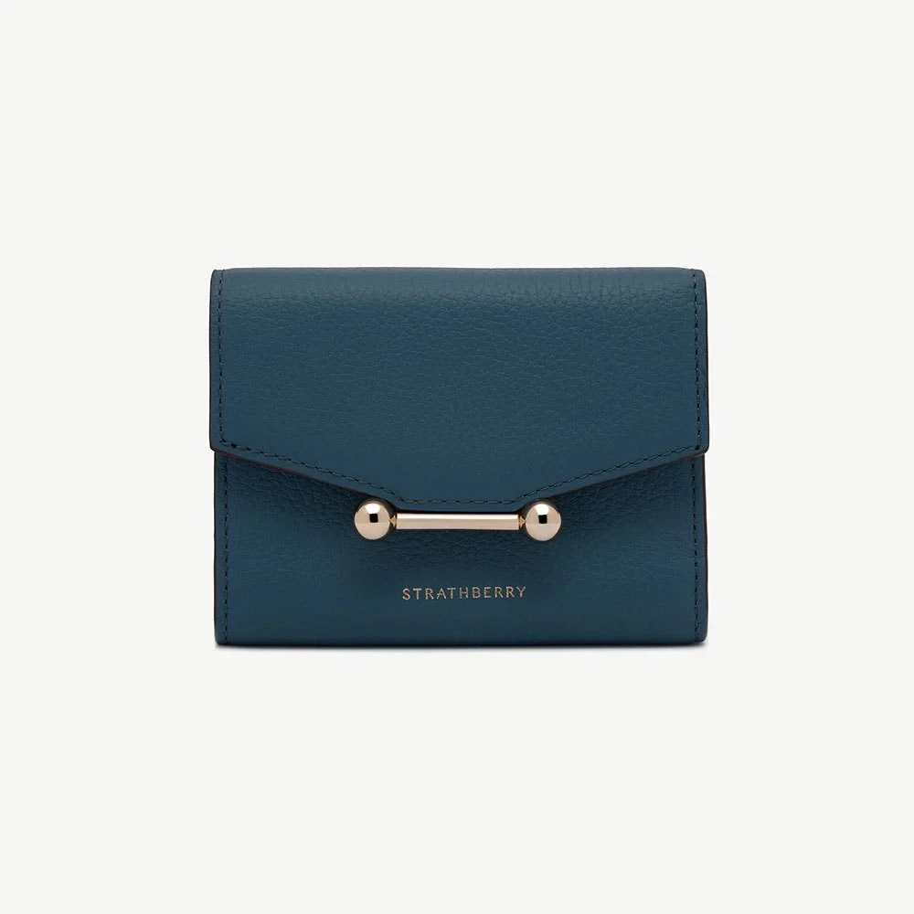 Mosaic Trifold Wallet - Loch Blue