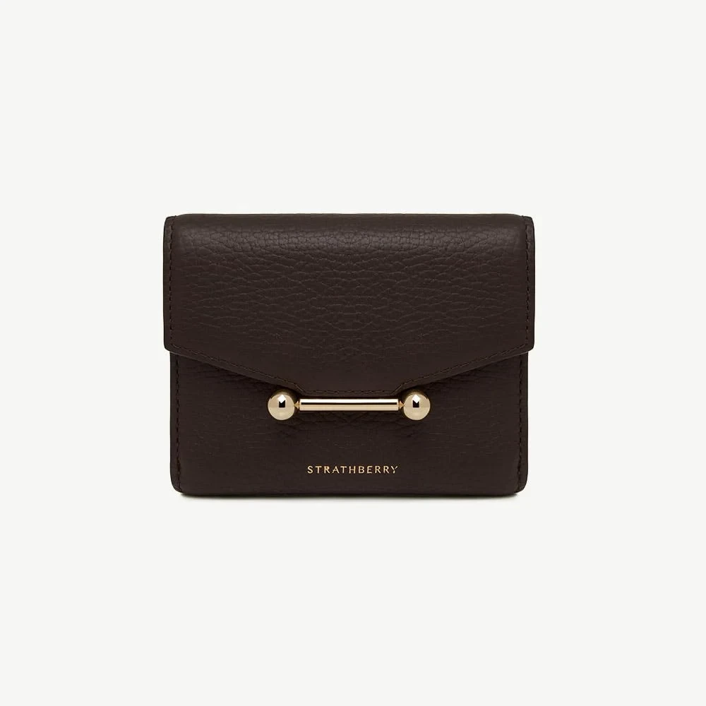 Mosaic Trifold Wallet - Espresso