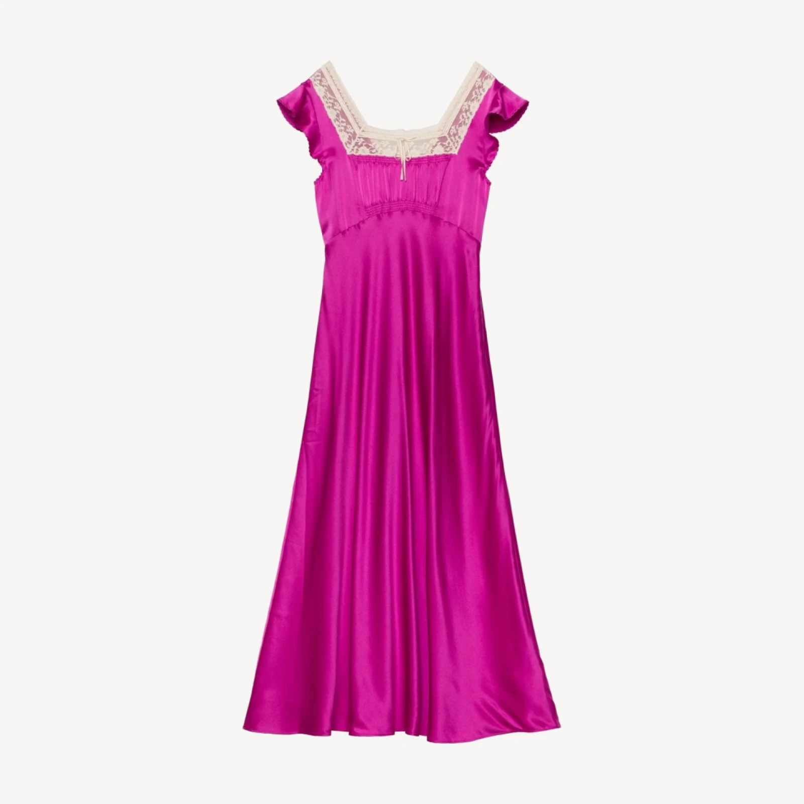CORINA DRESS -- MAGENTA