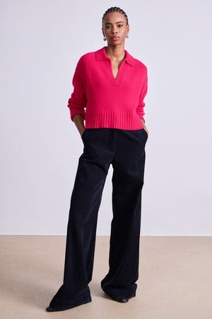 Split Neck Henley