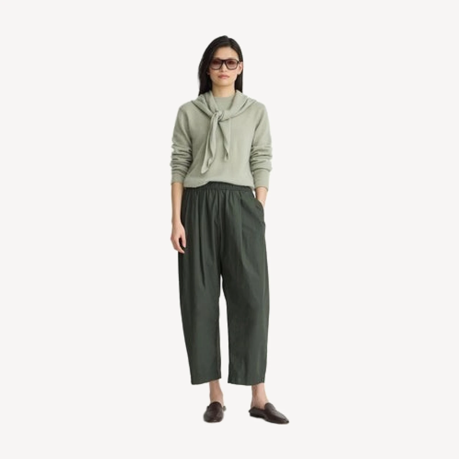 Softest Tissue Scarf Tie Top