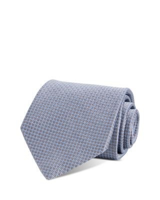 David Donahue Silk Classic Geometric Pattern Tie