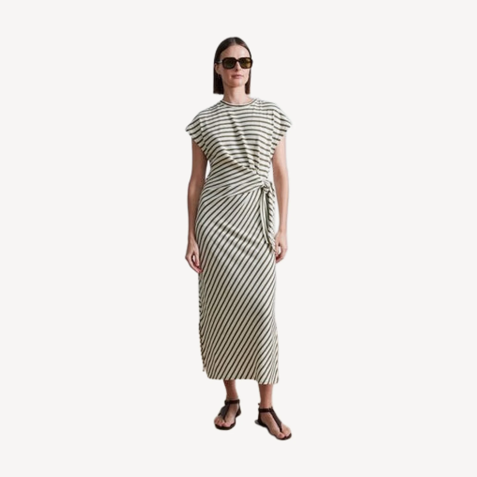 Vanina Cinched Waist Dress