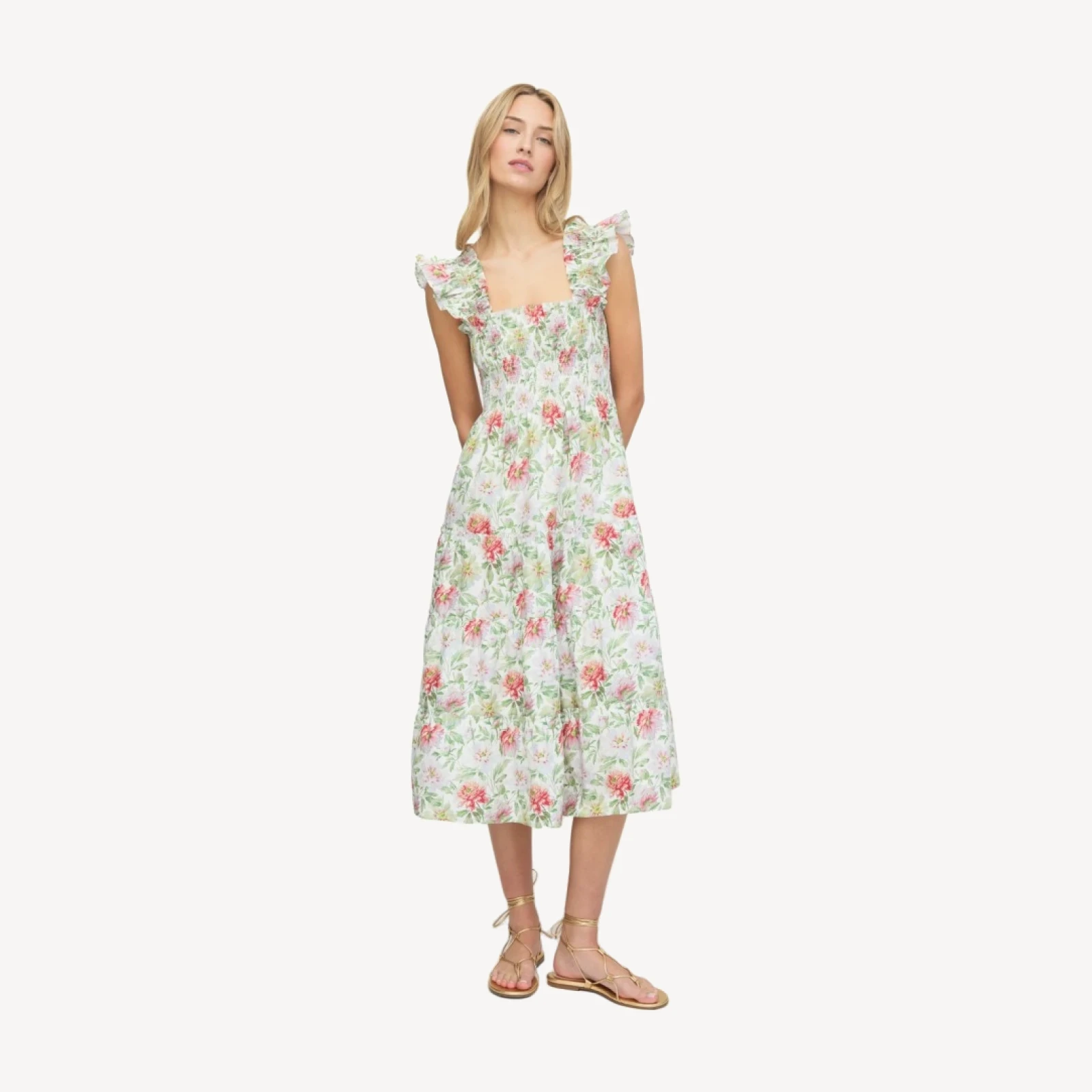 The Ellie Nap Dress - Peony Chintz