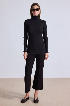 Truly Fine Ribbed Turtleneck