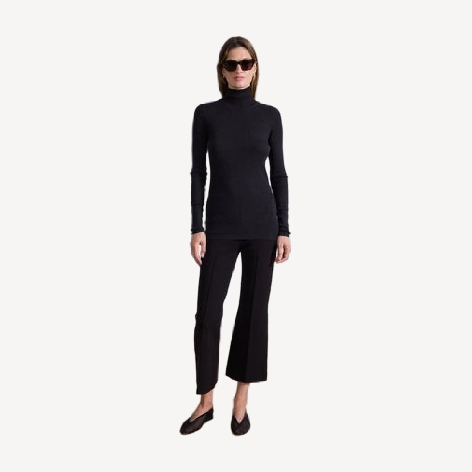 Truly Fine Ribbed Turtleneck