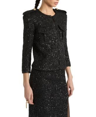 Balmain Sequinned Tweed Jacket, photo 2