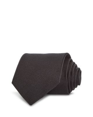 The Men's Store at Bloomingdale's Textured Print Silk Neck Tie - Exclusive