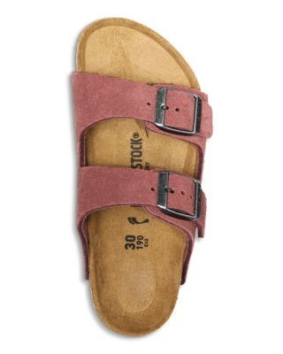 Birkenstock Unisex Arizona Suede Sandals - Little Kid, Big Kid