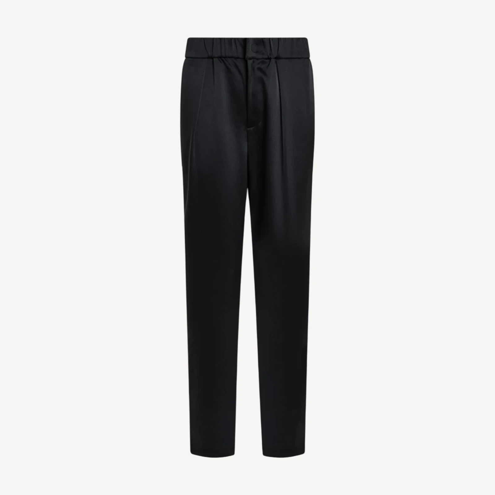 Double Satin Elegant Tapered Trouser Long
