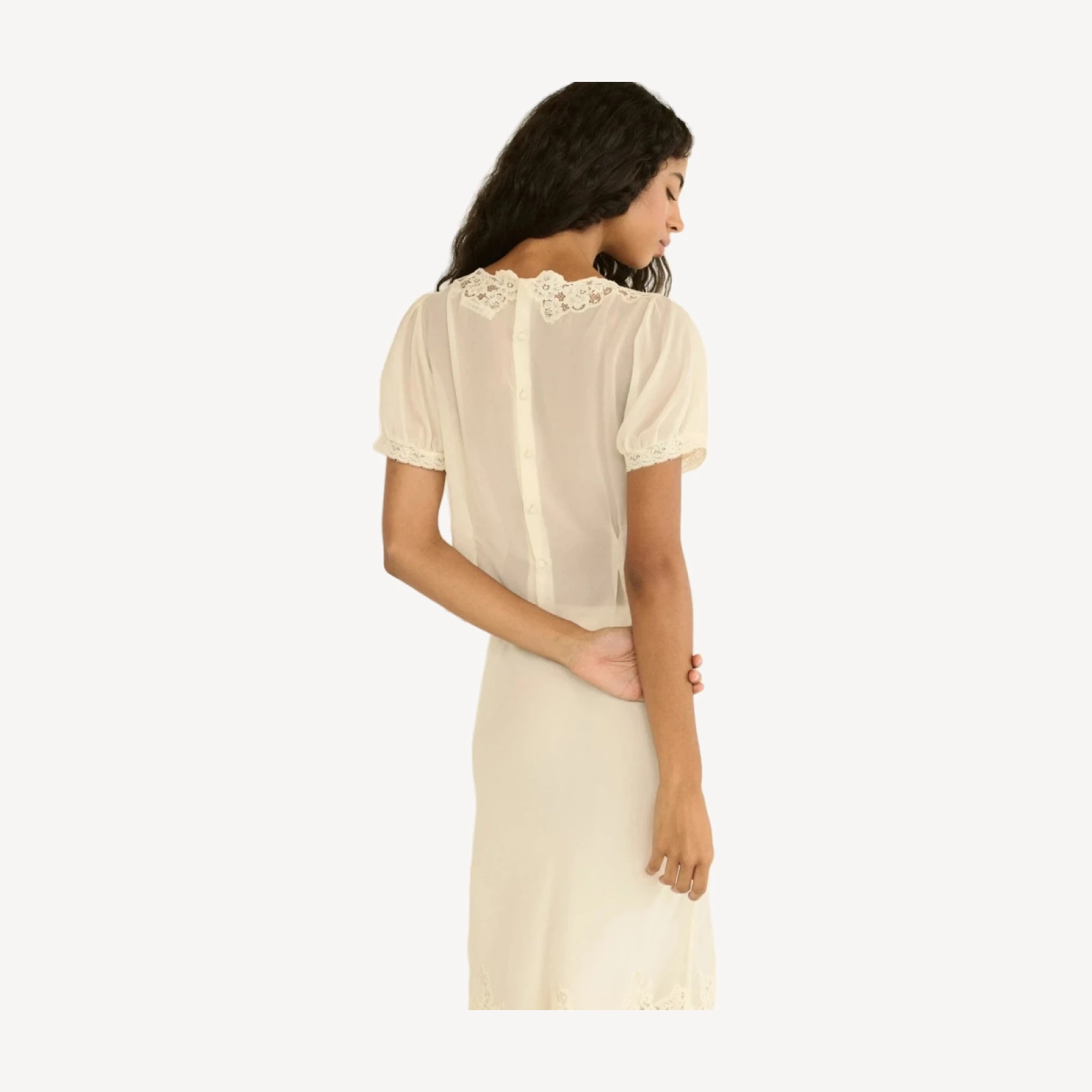 BEATRICE TOP -- SEA SALT