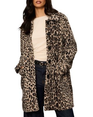 Sanctuary Upside Leopard Print Button Up Jacket