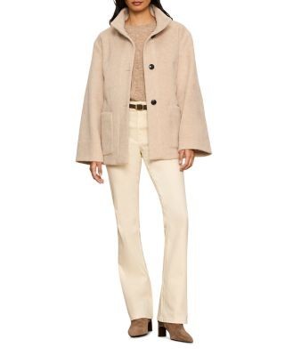 Sanctuary Bundled Single Breasted Coat