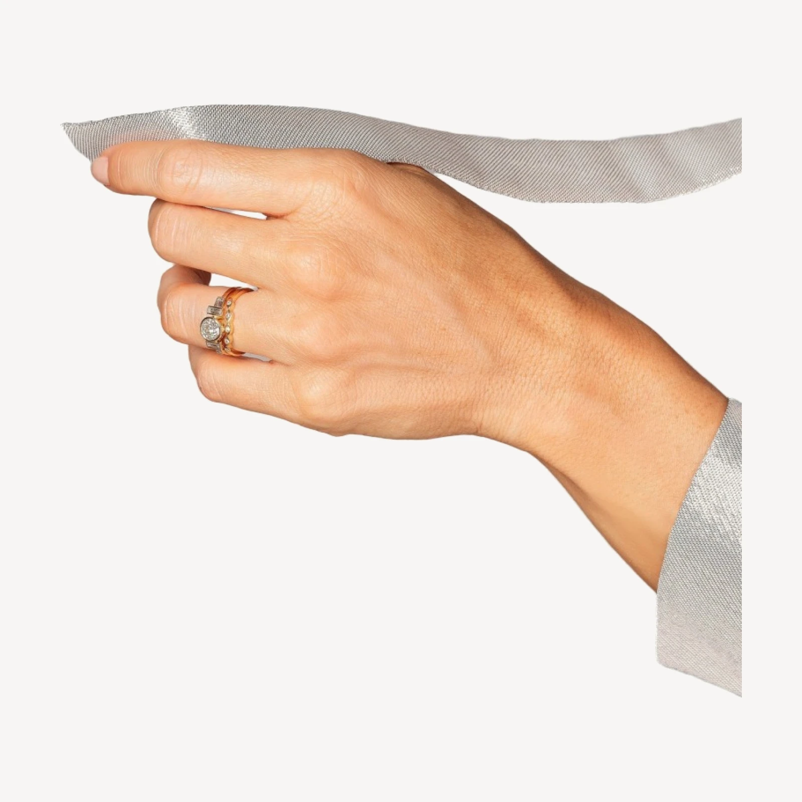 Third Eye Ring - Diamonds