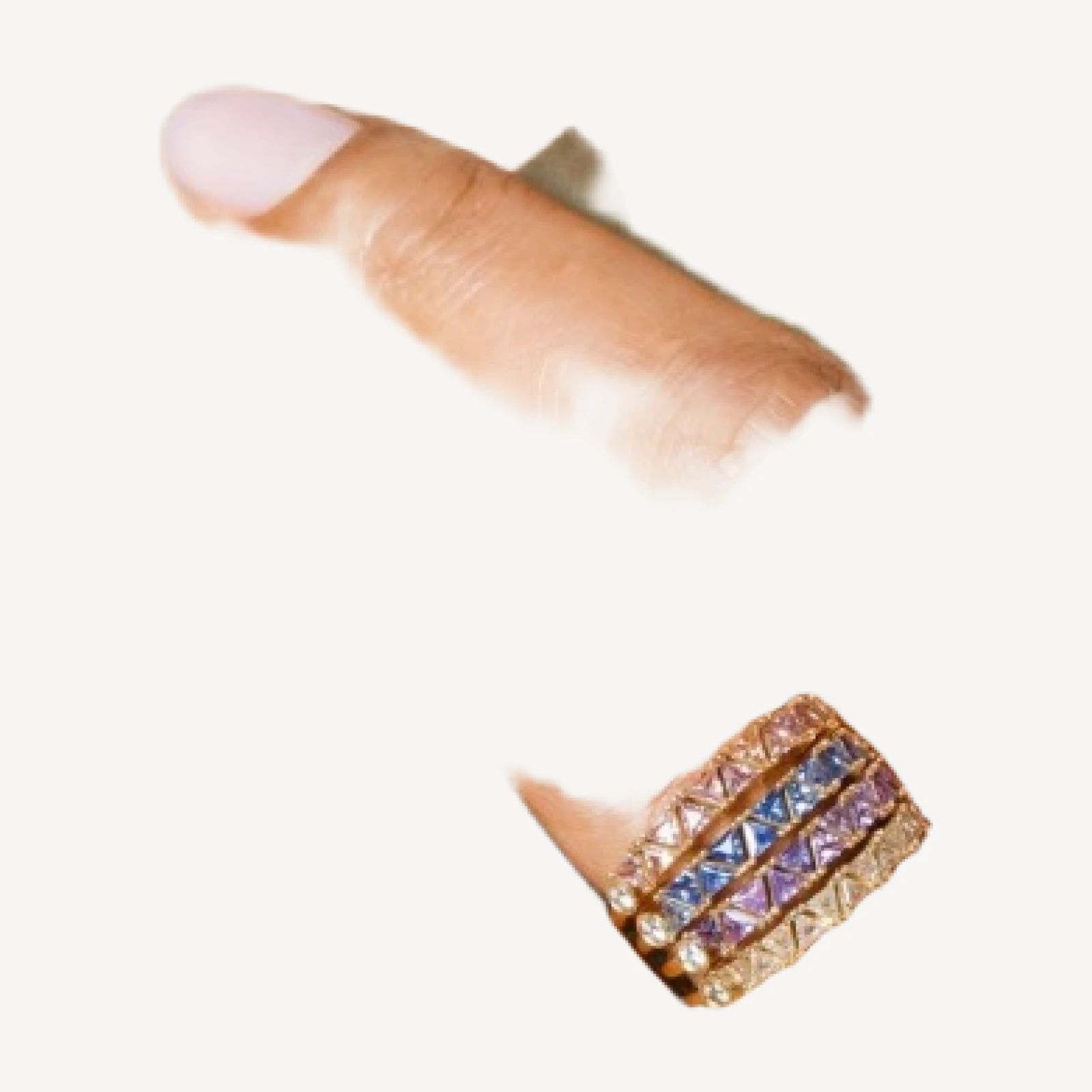 Eleven Trillion Ring - Lavender Sapphire