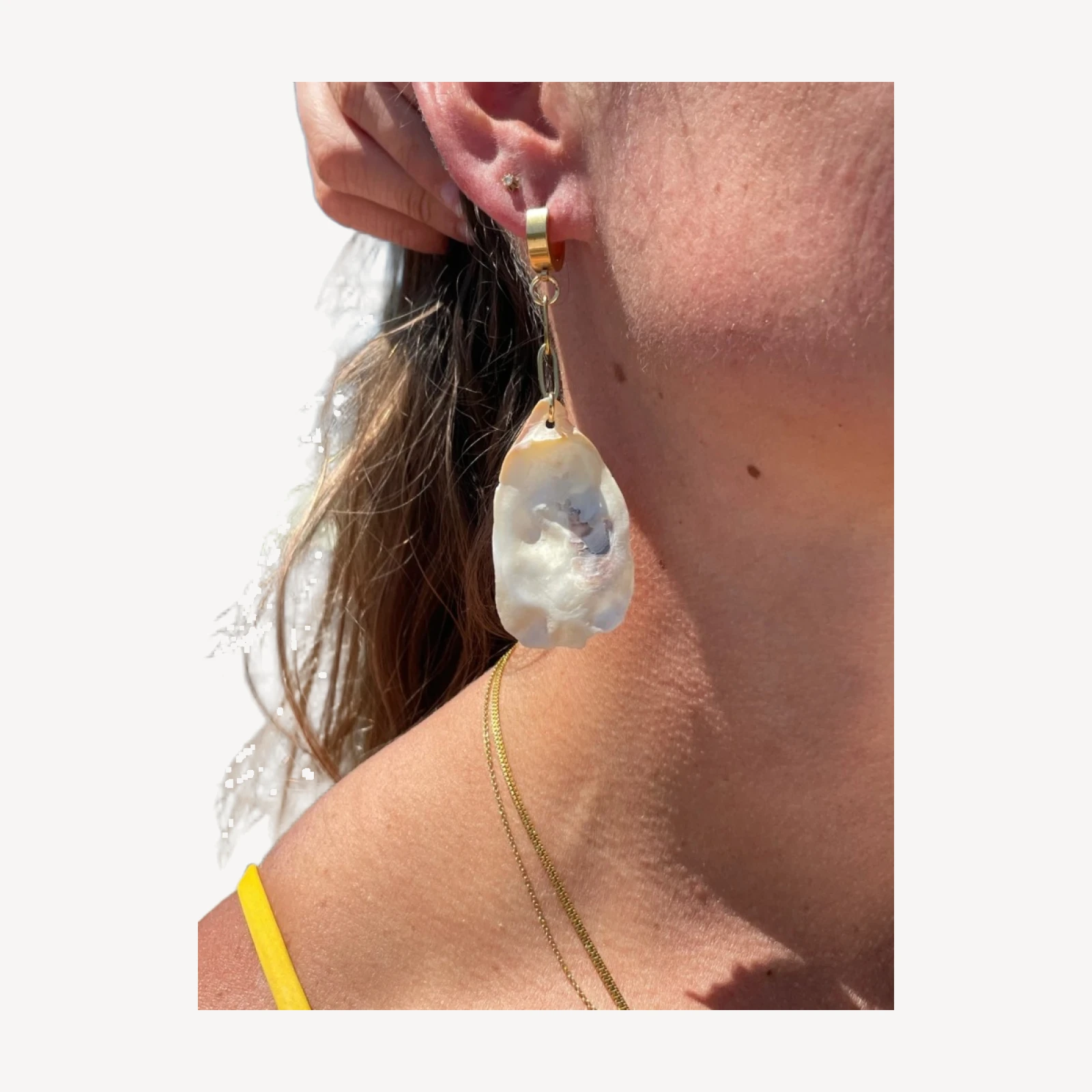 The Anne Earrings (Chain)