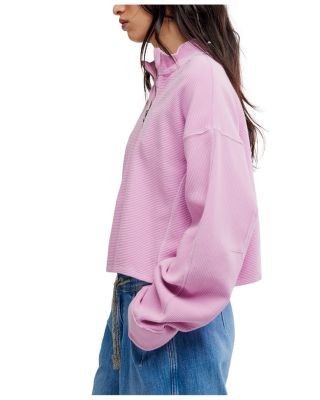 Free People Celeste Quarter Zip Sweatshirt, photo 16