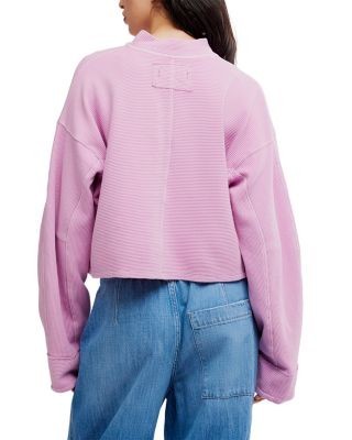 Free People Celeste Quarter Zip Sweatshirt, photo 20