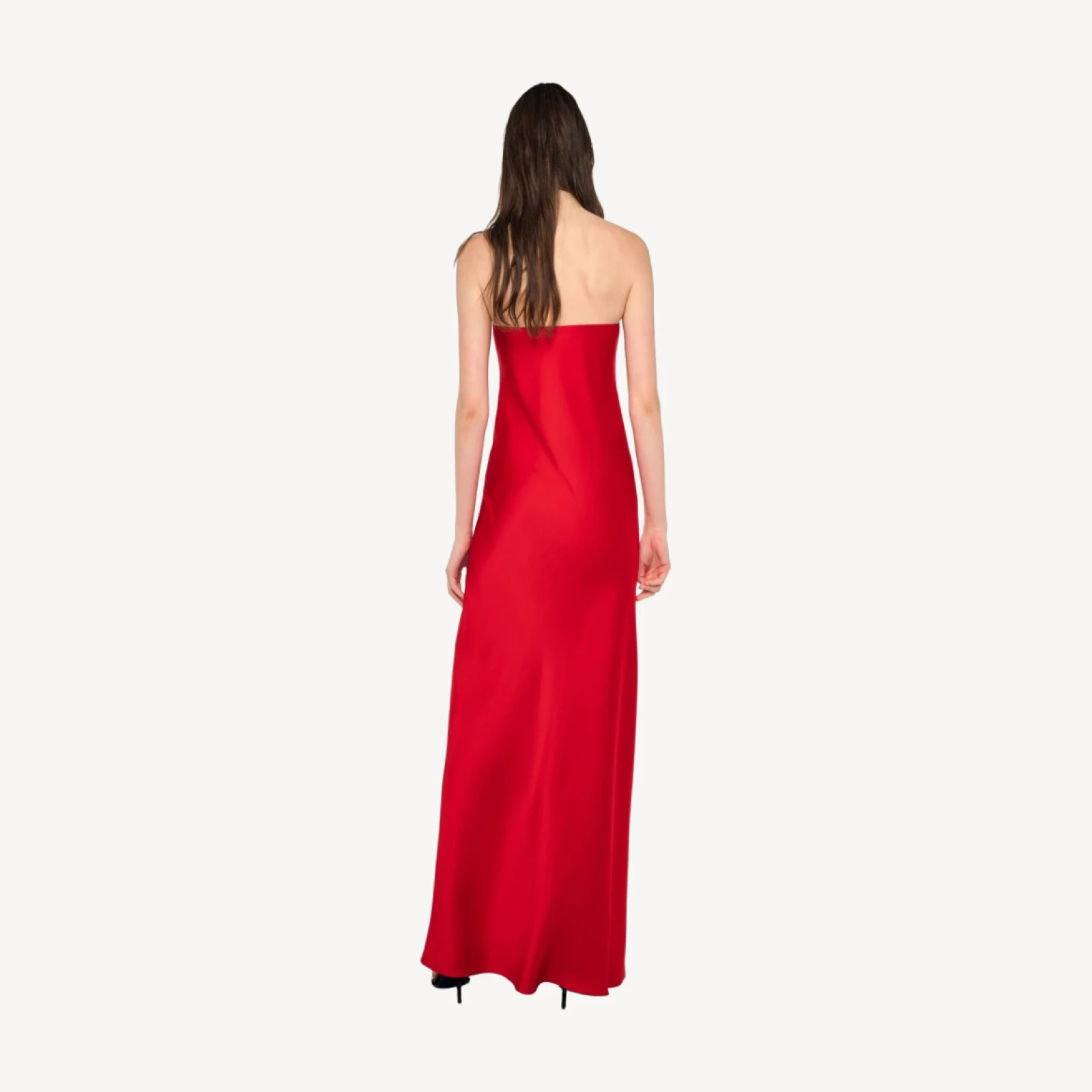 BIAS STRAPLESS GOWN