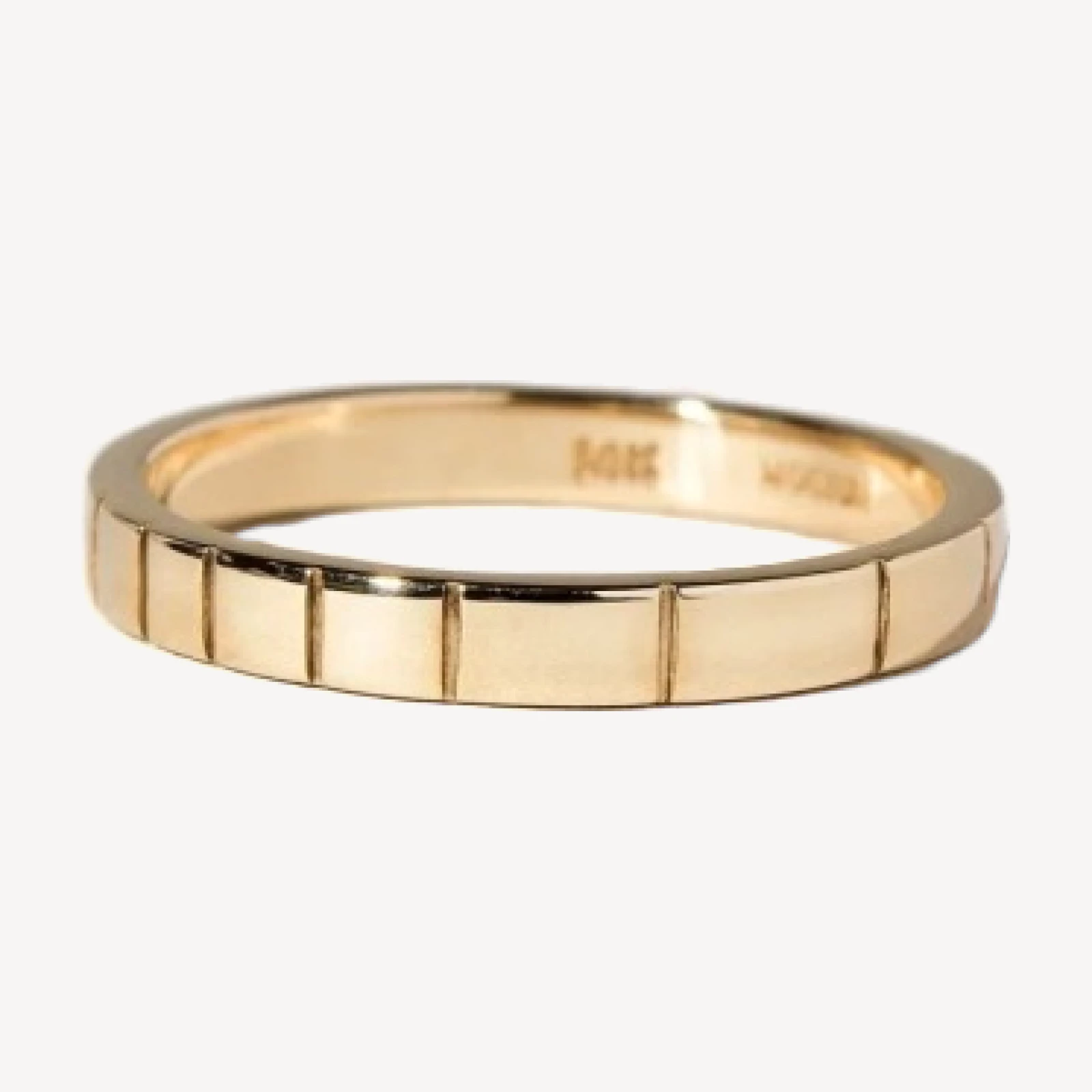 Etched Lines Band - 2mm