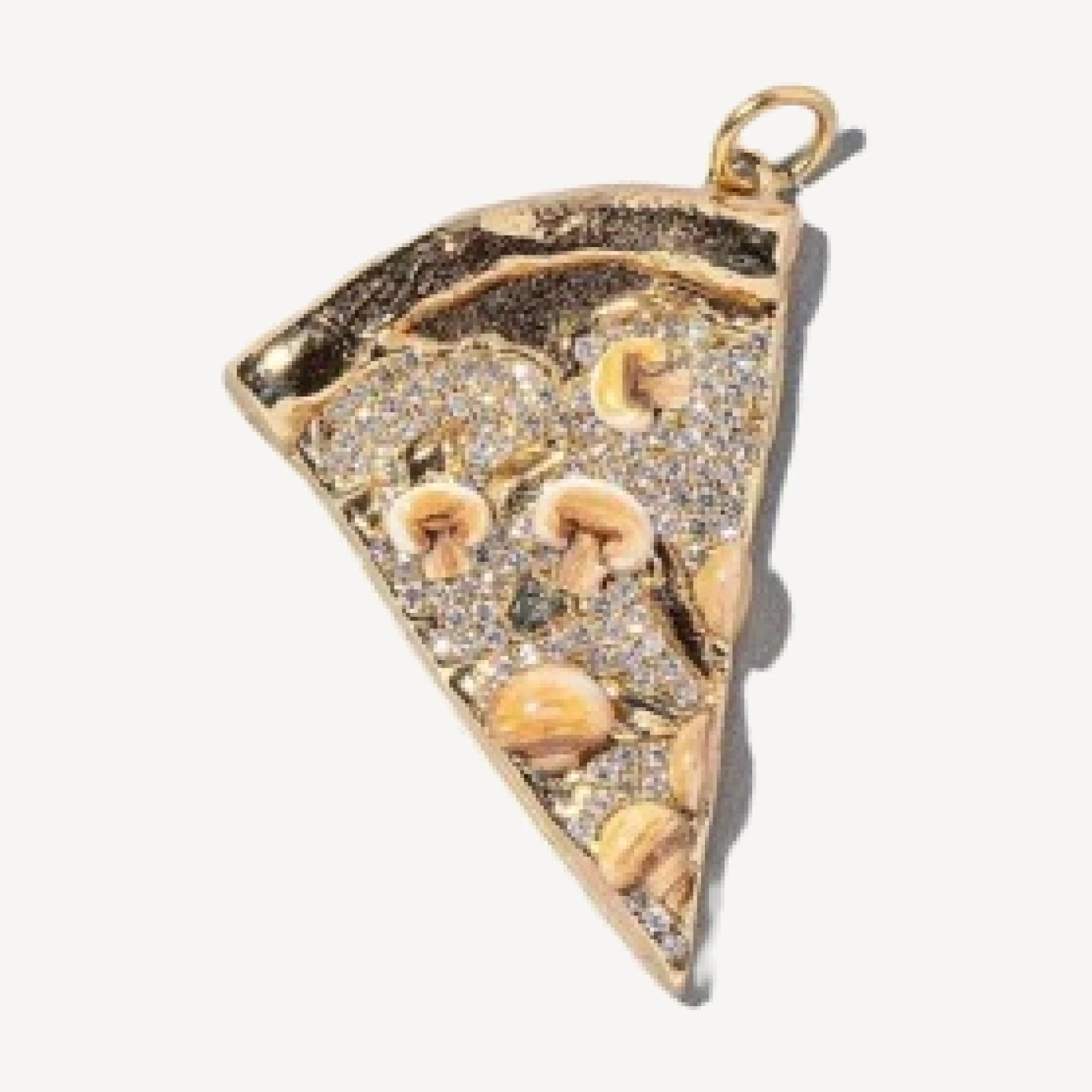 Mushroom Pizza Charm