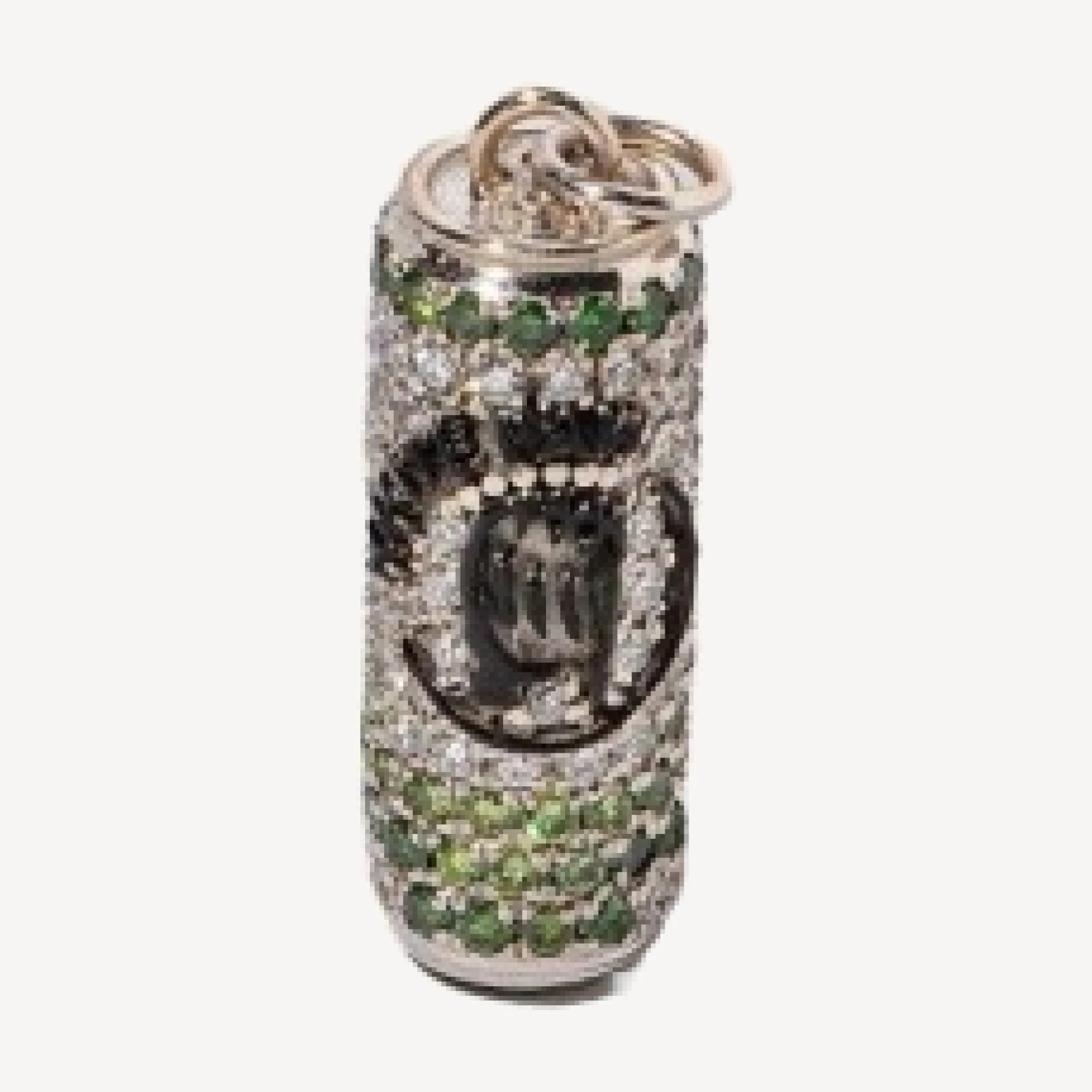 White Paw' Aluminum Can Charm