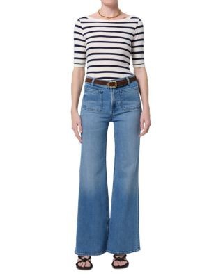 Citizens of Humanity Kimberly Patch Pocket Flare Jeans in Adore