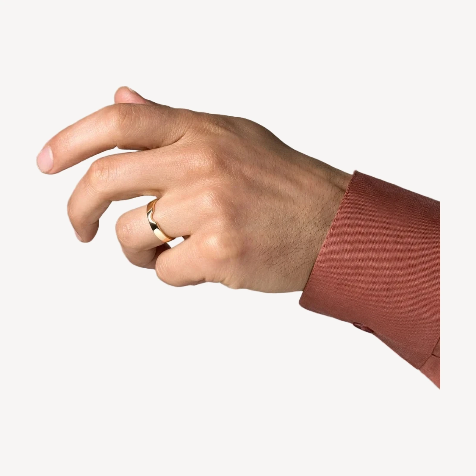 Half Moon Notch Band - 4mm