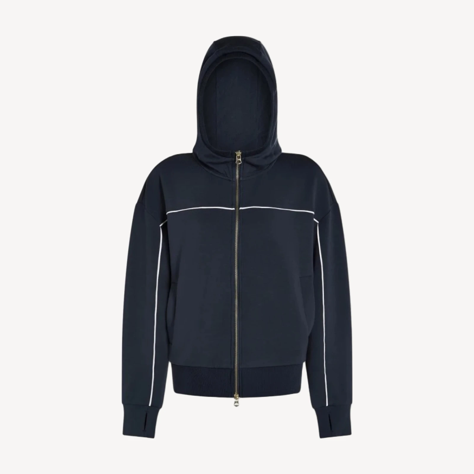 Gia Zip Through Hooded Sweat