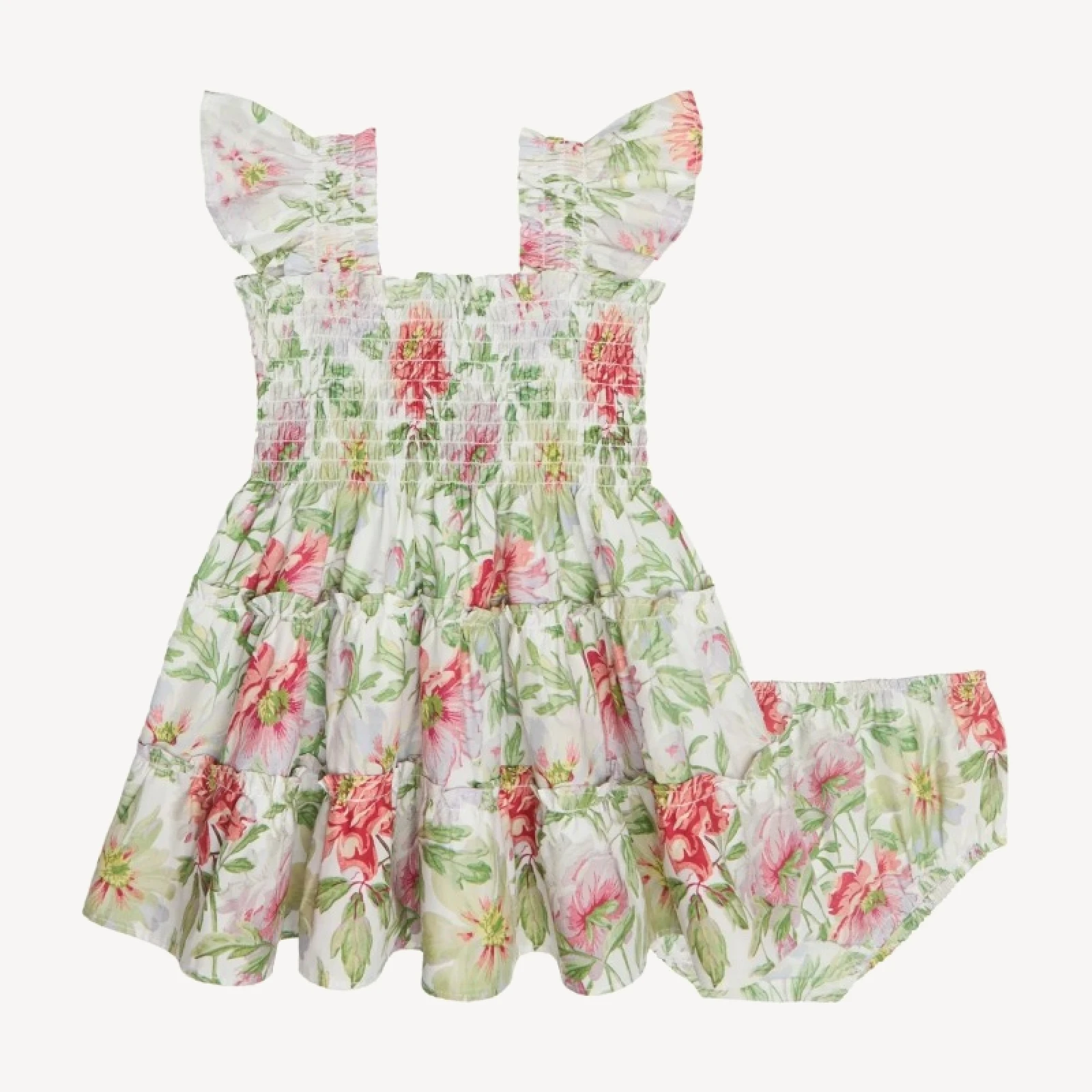 The Baby Ellie Nap Dress - Peony Chintz
