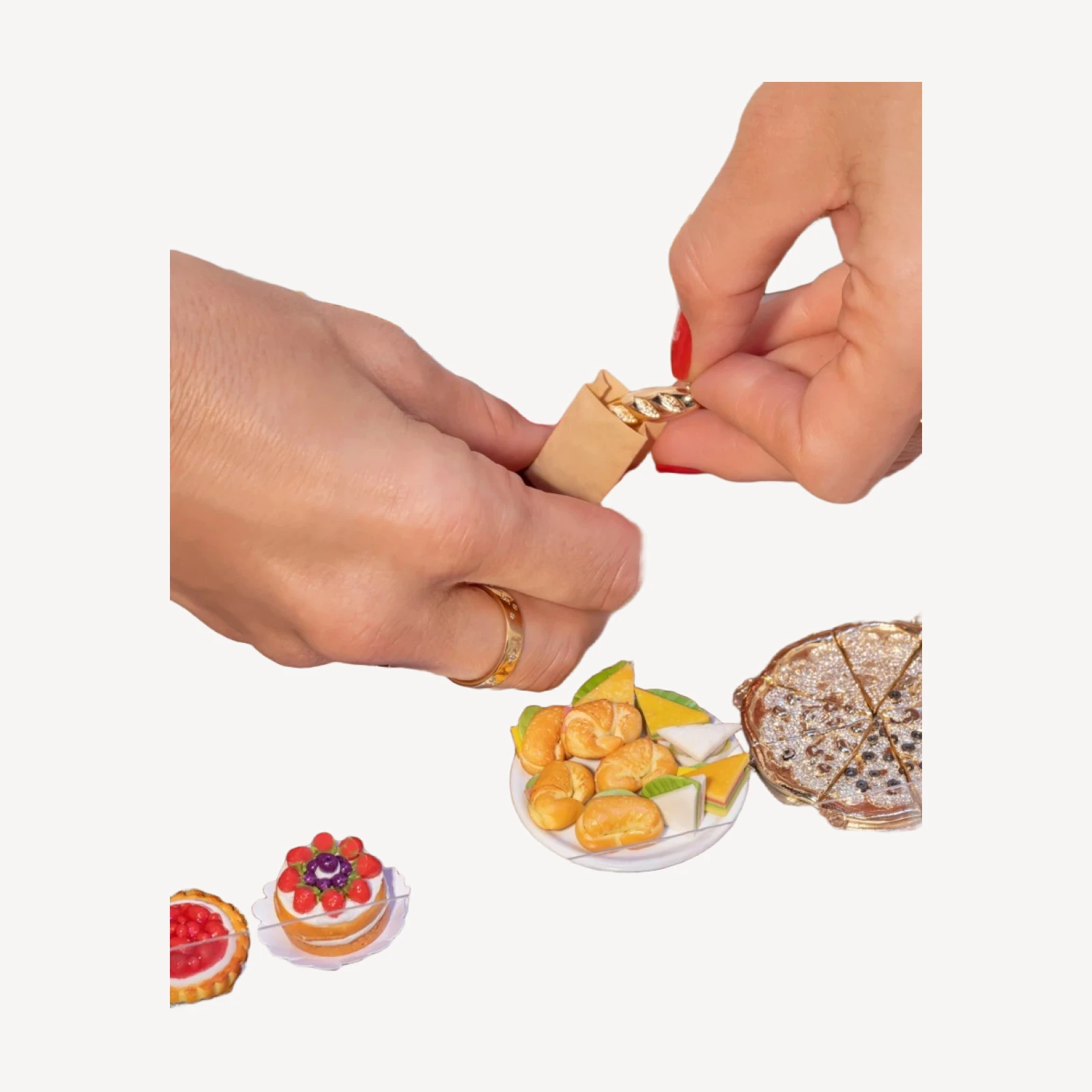 Demi Baguette Charm