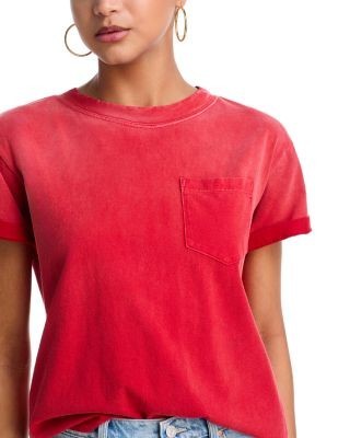 Mother The Cuffed Pocket Sinful Tee
