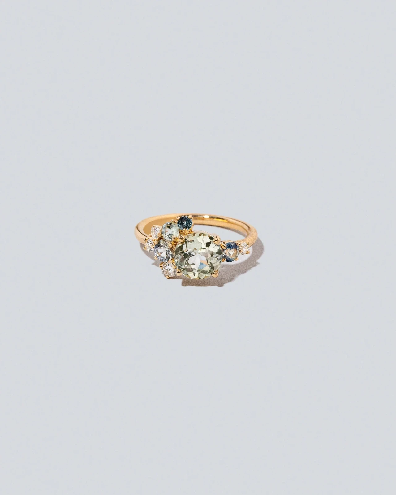 Vega Ring - Green Sapphire